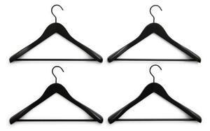 HAY Ramienka Smooth Wide with Bar set 4ks, black
