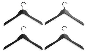 HAY Ramienka Smooth Slim set 4ks, black