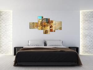 Moderný obraz - mesto (Obraz 150x85cm)