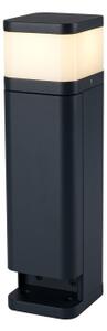 Brilagi -Vonkajšia lampa s 2 zásuvkami typu SCHUKO PILLAR 1xG9/11W/230V IP44 antracit