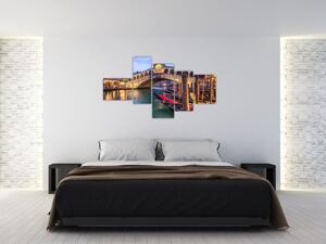 Obraz na stenu - most v Benátkach (Obraz 150x85cm)