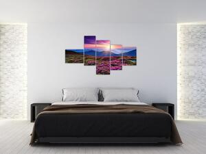 Moderné obraz horskej prírody (Obraz 150x85cm)