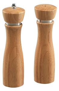 Mlynček na korenie a soľnička - bambus, 21,5 cm KESPER 13610