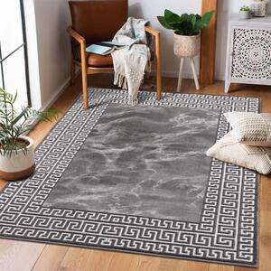 Dekorstudio Moderný koberec CHIC 502 - antracitový Rozmer koberca: 140x200cm