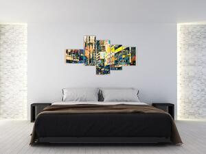 Moderný abstraktný obraz (Obraz 150x85cm)