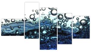 Obraz vodných bublín (Obraz 150x85cm)