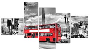 Obraz: ulice Londýna (Obraz 150x85cm)