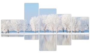 Obraz - zimná príroda (Obraz 150x85cm)
