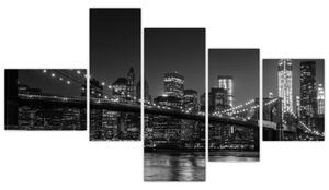 Obraz - nočné most (Obraz 150x85cm)