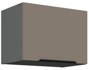 Digestorová skrinka LUNARA - šírka 50 cm, tmavo béžová / antracit