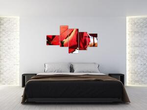 Obraz červených listov (Obraz 150x85cm)