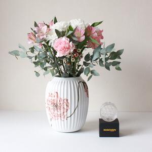 Exkluzívny set: váza Hammershøi Poppy 20 cm + aranžovací krúžok Hanataba
