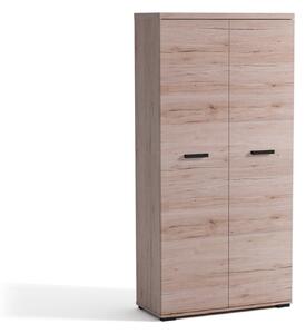 Dvojdverová skriňa 90 cm EIRENE - dub San Remo