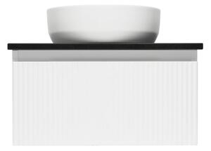 Kúpeľňová skrinka pod umývadlo SAT Evolution 58x30x44,8 cm biela matná SATEVO60WMZ
