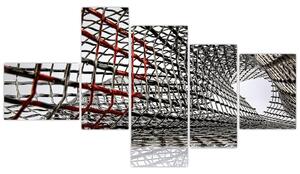 Obraz kovové mreže (Obraz 150x85cm)