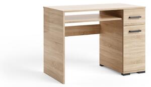 Písací stôl 105 cm KLENRI - dub sonoma