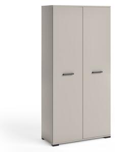 Šatníková dvojdverová skriňa 90 cm KLENRI - kašmír