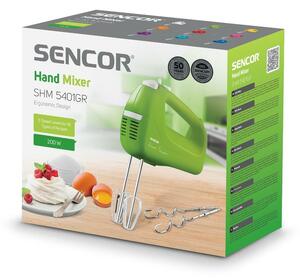Sencor SHM 5401GR ručný šľahač, zelená