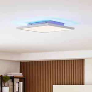 Arcchio LED panel Brenda, 40 x cm, diaľkové ovládanie, Biela / opálová, Obývacia izba / jedáleň, Moderný, Stropné svetlo