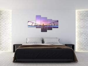 Obraz mosta (Obraz 150x85cm)