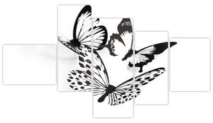 Obraz motýľov (Obraz 150x85cm)