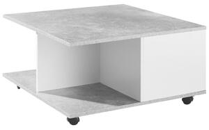 Konfererenčny stolík Bielo-Sivý