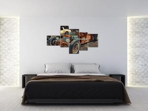 Obraz historického auta (Obraz 150x85cm)