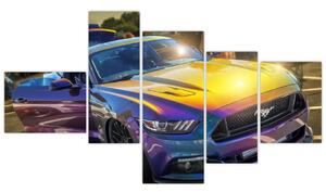 Obraz auta Mustang (Obraz 150x85cm)