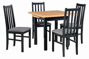 Skladací stôl so 4 stoličkami L010