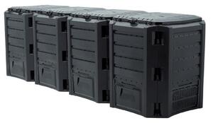 PROSPERPLAST Kompostér MODULE COMPOGREEN čierny 1600L