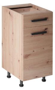 Dolná skrinka so šuplíkom VALEN 2 - šírka 40 cm, dub artisan