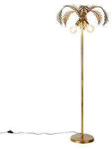Inteligentná stojaca lampa zlatá 156 cm vrátane 2 Wifi G95 - Botanica