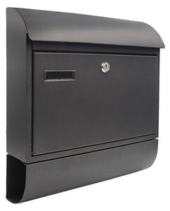 Poštová schránka (400x440x102mm),list: B4 Farba: Grafit RAL 7021