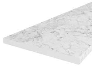 Biela mramorová pracovná doska 120x3,8 cm na mieru