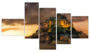 Obraz Mont Saint-Michel (Obraz 150x85cm)