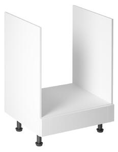 Kuchynská skrinka pre vstavanú rúru LUMEA - šírka 60 cm, biela