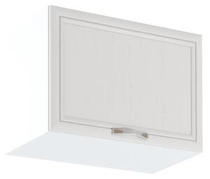Horná výklopná skrinka SILVARA - šírka 60 cm, borovica andersen / biela