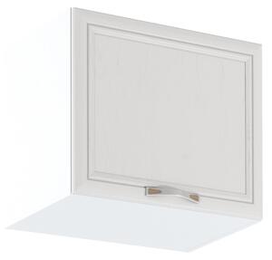Horná výklopná skrinka SILVARA - šírka 50 cm, borovica andersen / biela