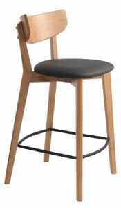 Barová stolička z dubového dreva Unique Furniture Pero