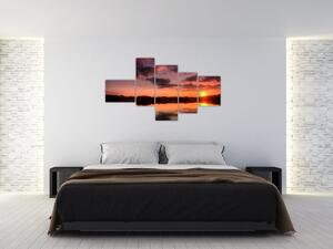 Obraz západu slnka (Obraz 150x85cm)