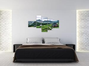 Údolie hôr - obraz (Obraz 150x85cm)