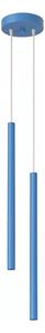 Sollux SL.2150 - Závesný luster na lanku PASTELO 2xG9/8W/230V modrá