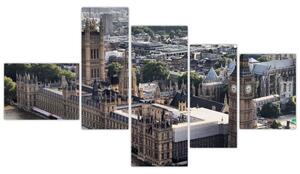 Britský parlament, obraz (Obraz 150x85cm)