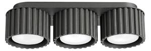 Sollux SL.2629 - Bodové svietidlo AURA 3xGX53/10W/230V čierne