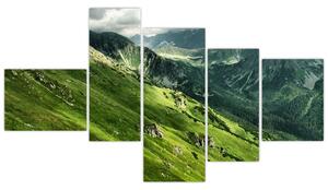Pohorie hôr - obraz na stenu (Obraz 150x85cm)