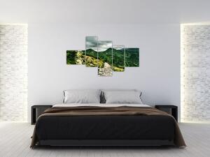 Horská cesta - obraz na stenu (Obraz 150x85cm)