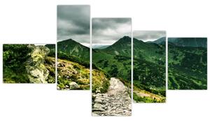 Horská cesta - obraz na stenu (Obraz 150x85cm)