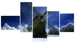 Veterný mlyn - obraz na stenu (Obraz 150x85cm)