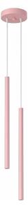 Sollux SL.2130 - Luster na lanku PASTELO 2xG9/8W/230V ružová
