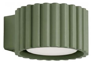 Sollux SL.2615 - Nástenné svietidlo AURA 1xGX53/10W/230V zelené